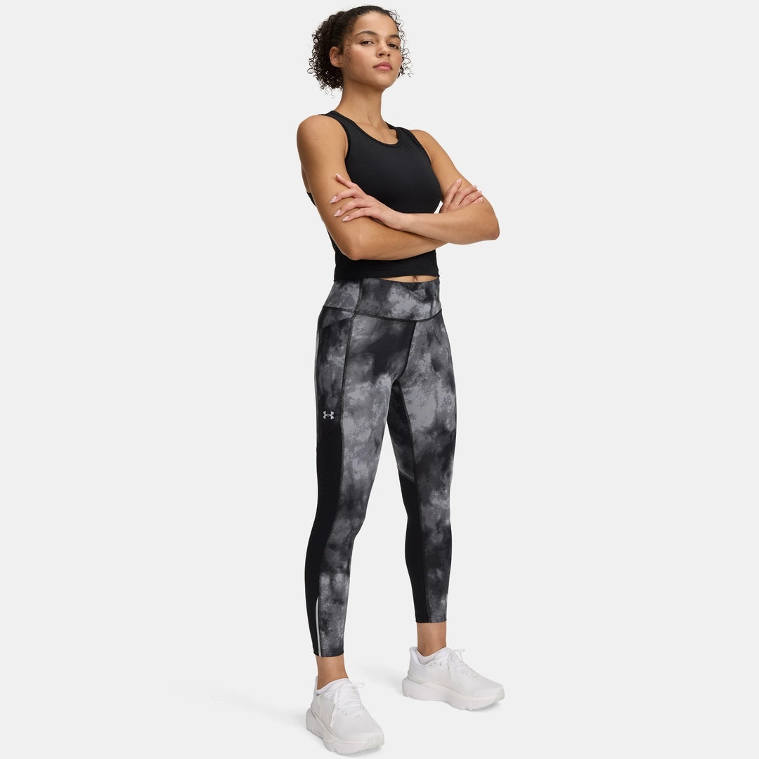 UA LAUNCH ANKLE PRINT TIGHTS