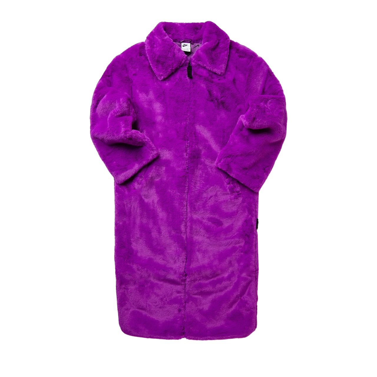 DQ6838-551 Giacca Lunga Plush Faux Fur