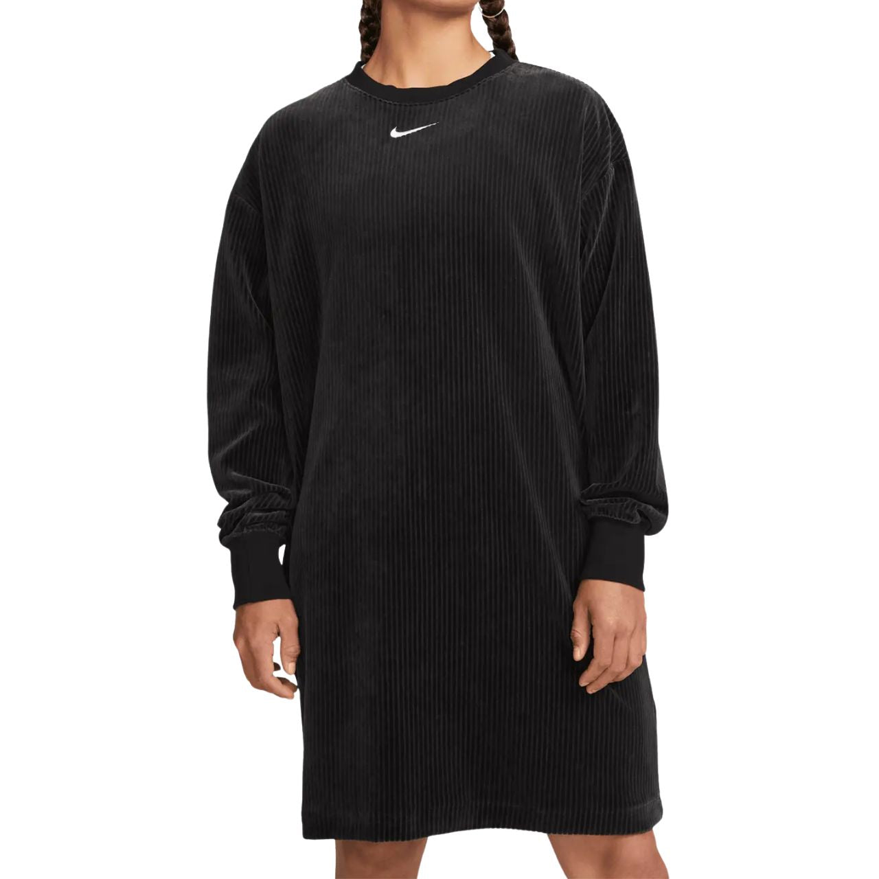 Vestito Nike Velour Crew DQ6106-010