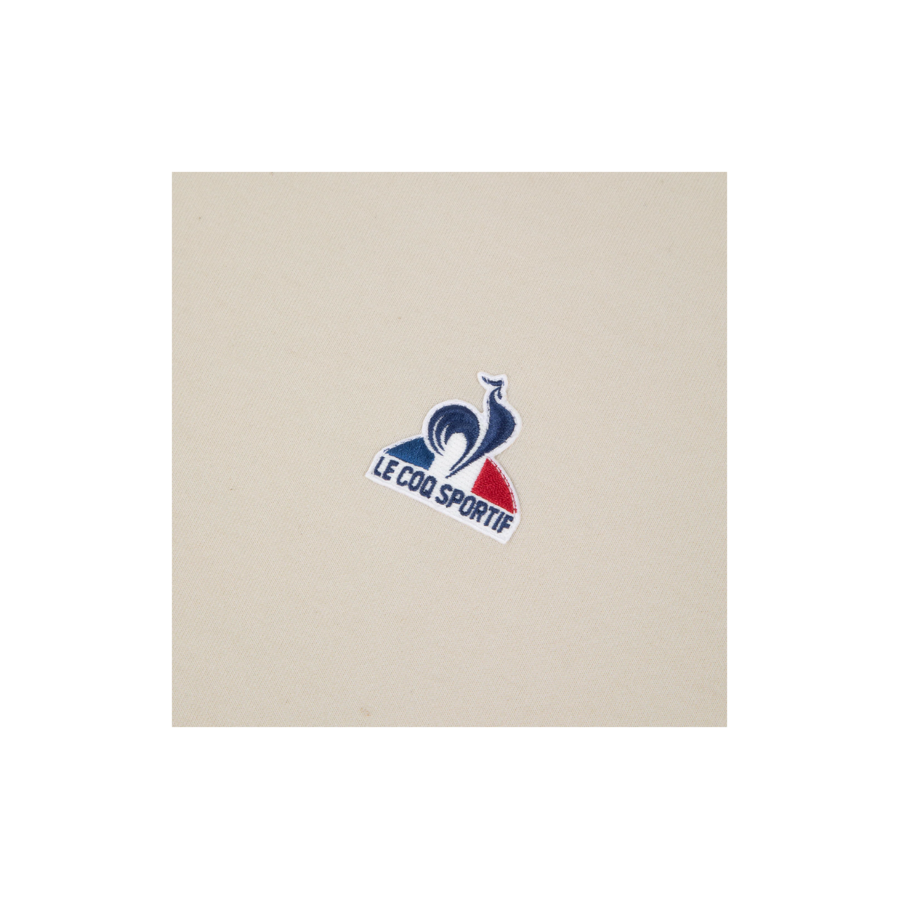 Le Coq Sportif ESS Crew Sweat N°1 M ecru crew neck sweatshirt