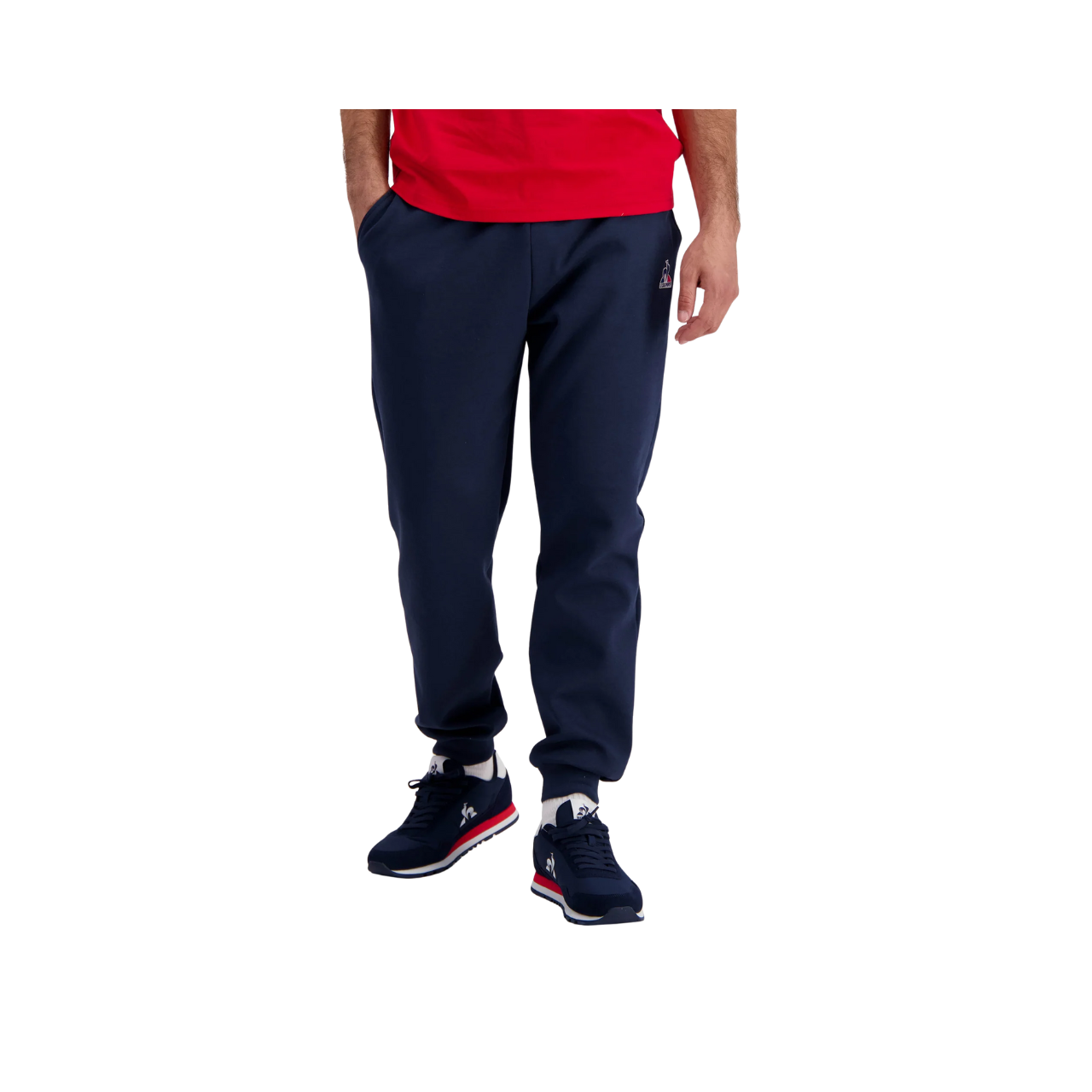 Pantaloni Le Coq Sportif ESS Pant Loose N°2 M dress blues