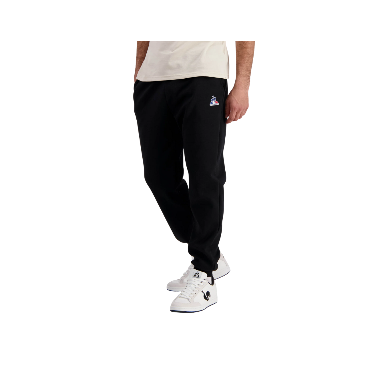 Pantaloni Le Coq Sportif ESS Pant Loose N°2 M black