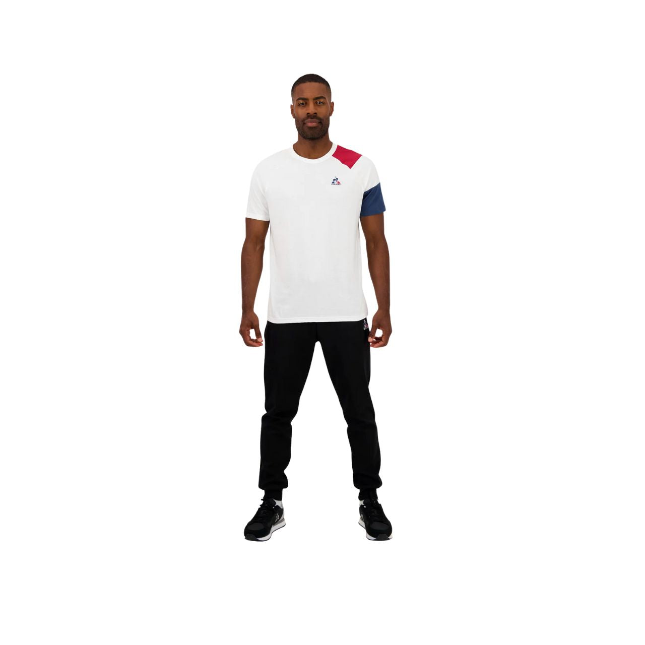 Le Coq Sportif BAT SS N°1 M white t-shirt