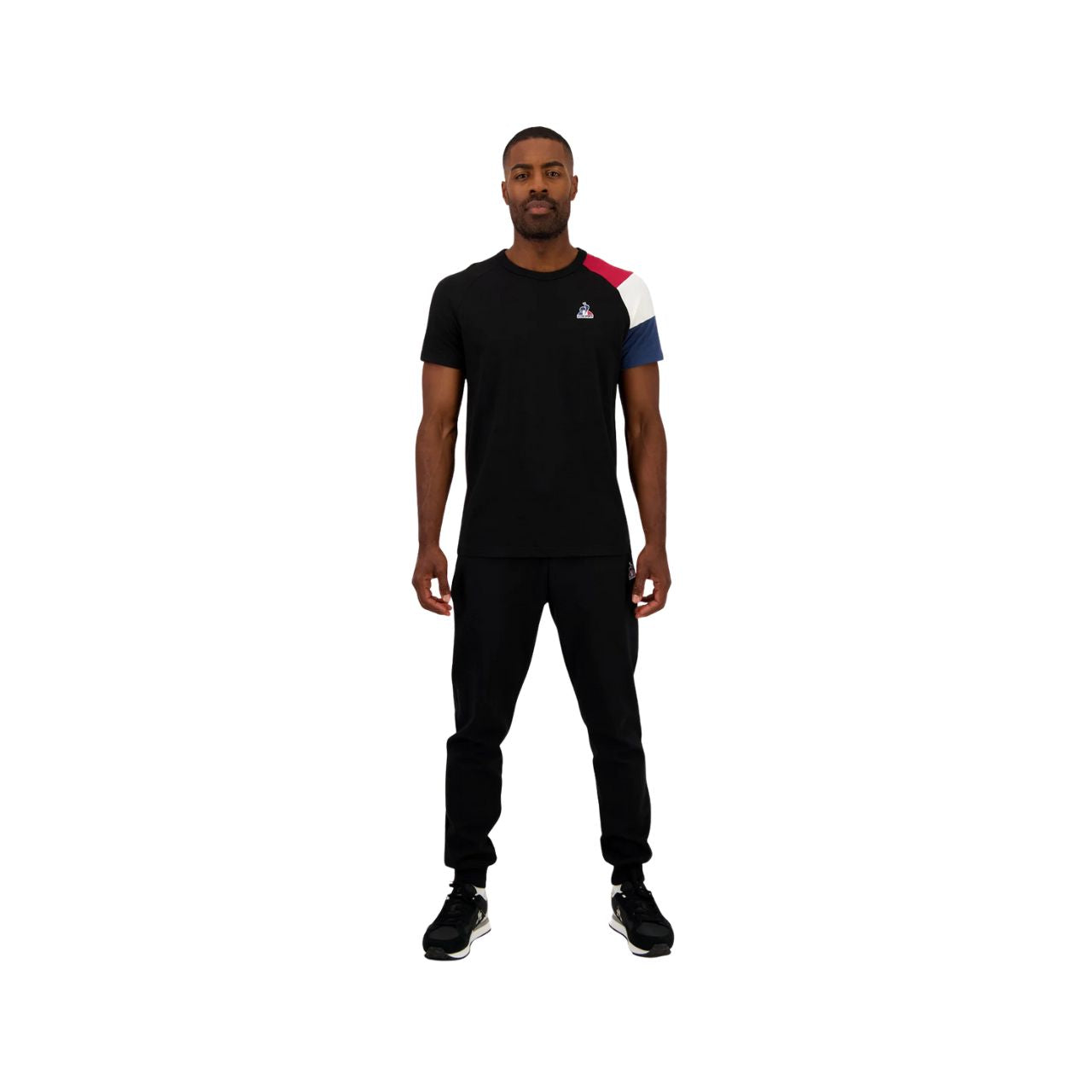 Le Coq Sportif BAT SS N°1 M black t-shirt