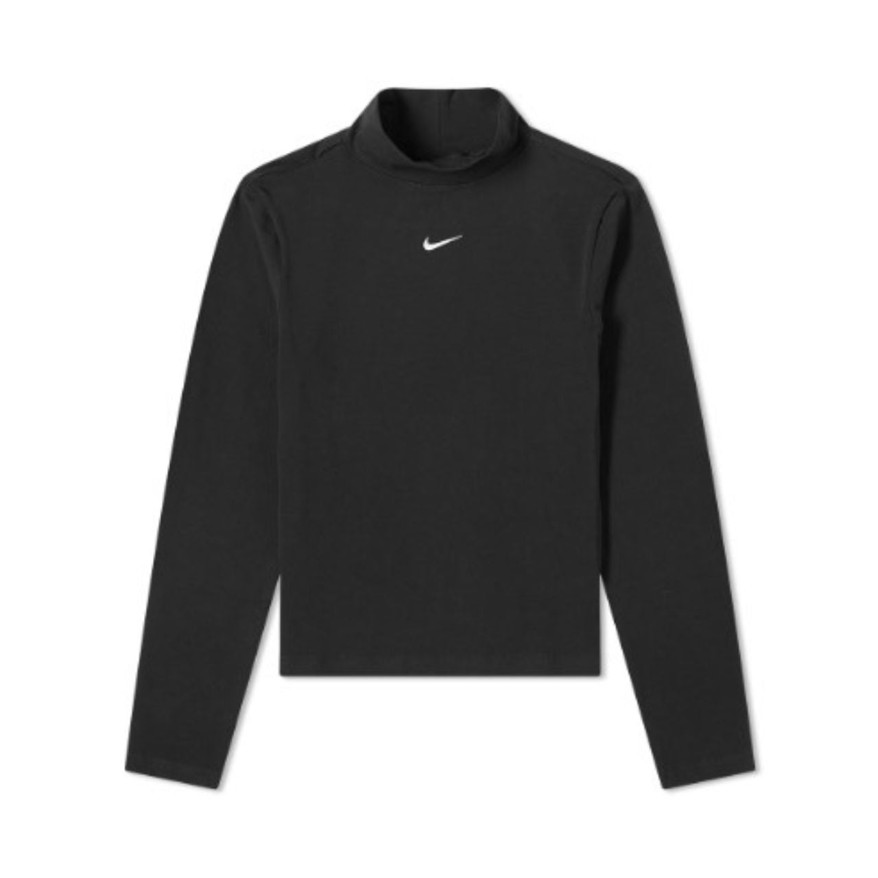 Nike DD5882-010 Top a Collo Alto Maniche Lunghe Essentials