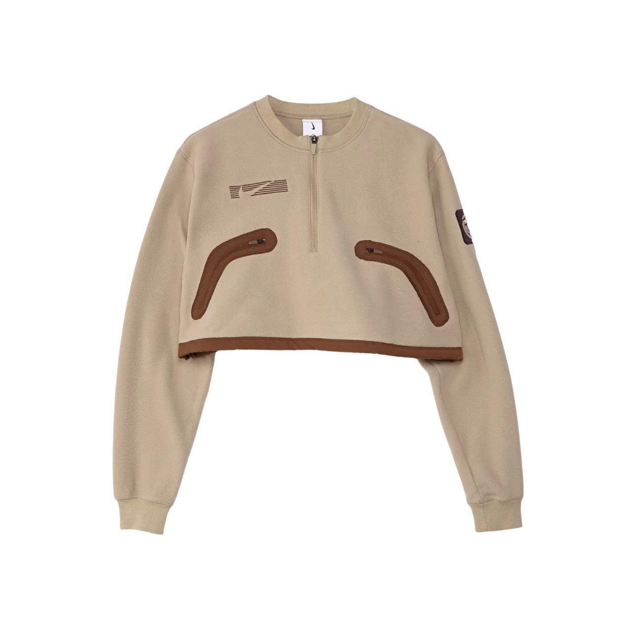 Nike Crew Sweat Khaki DM1287-247