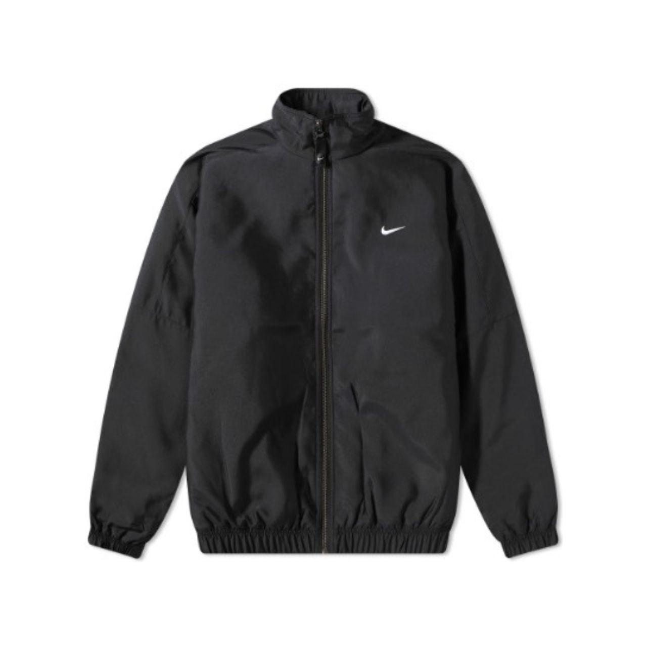 Nike DN1266-011 - Giacca Bomber NRG Satin Nero/Bianco