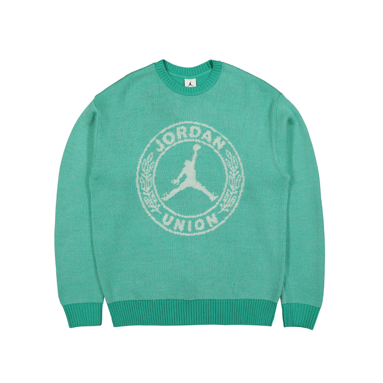 Nike x Union Crew Sweat Kinetic Green & White - DV7355-348