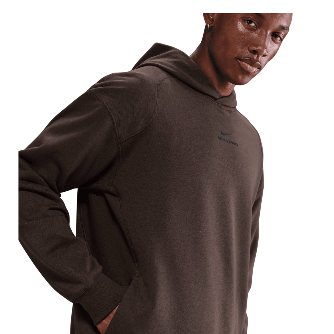 Nike Pro Felpa con Cappuccio Dri Uomo