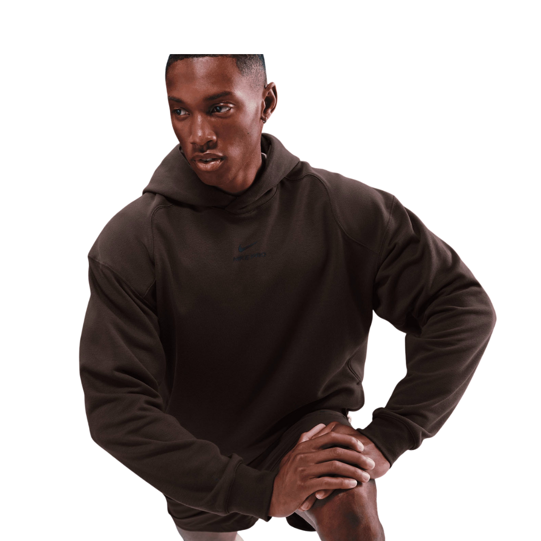 Nike Pro Felpa con Cappuccio Dri Uomo