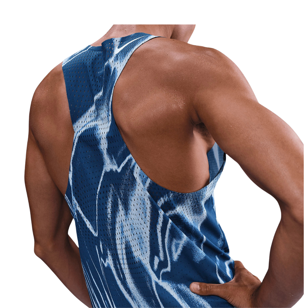 AeroSwift Canotta Running Dri Coastal blue / white