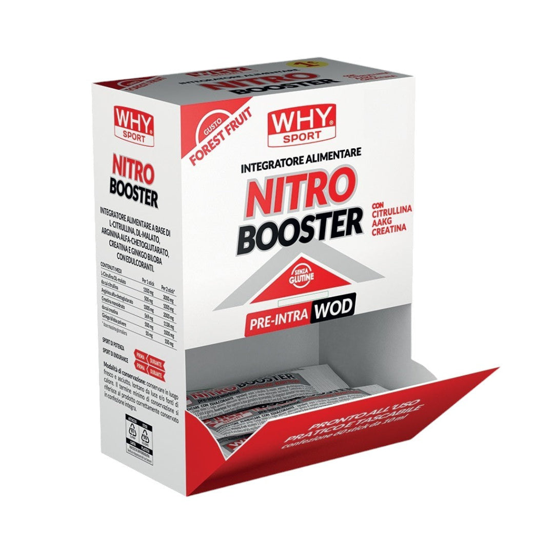 INTEGRATORE NITRO BOOSTER FOREST FRUIT stick 10 ml