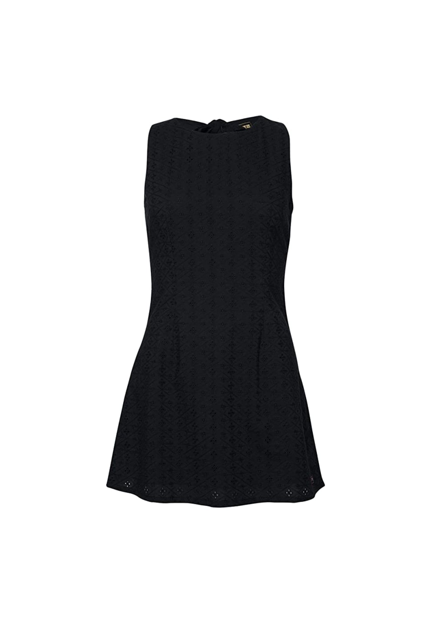 Mini abito vintage in pizzo sangallo