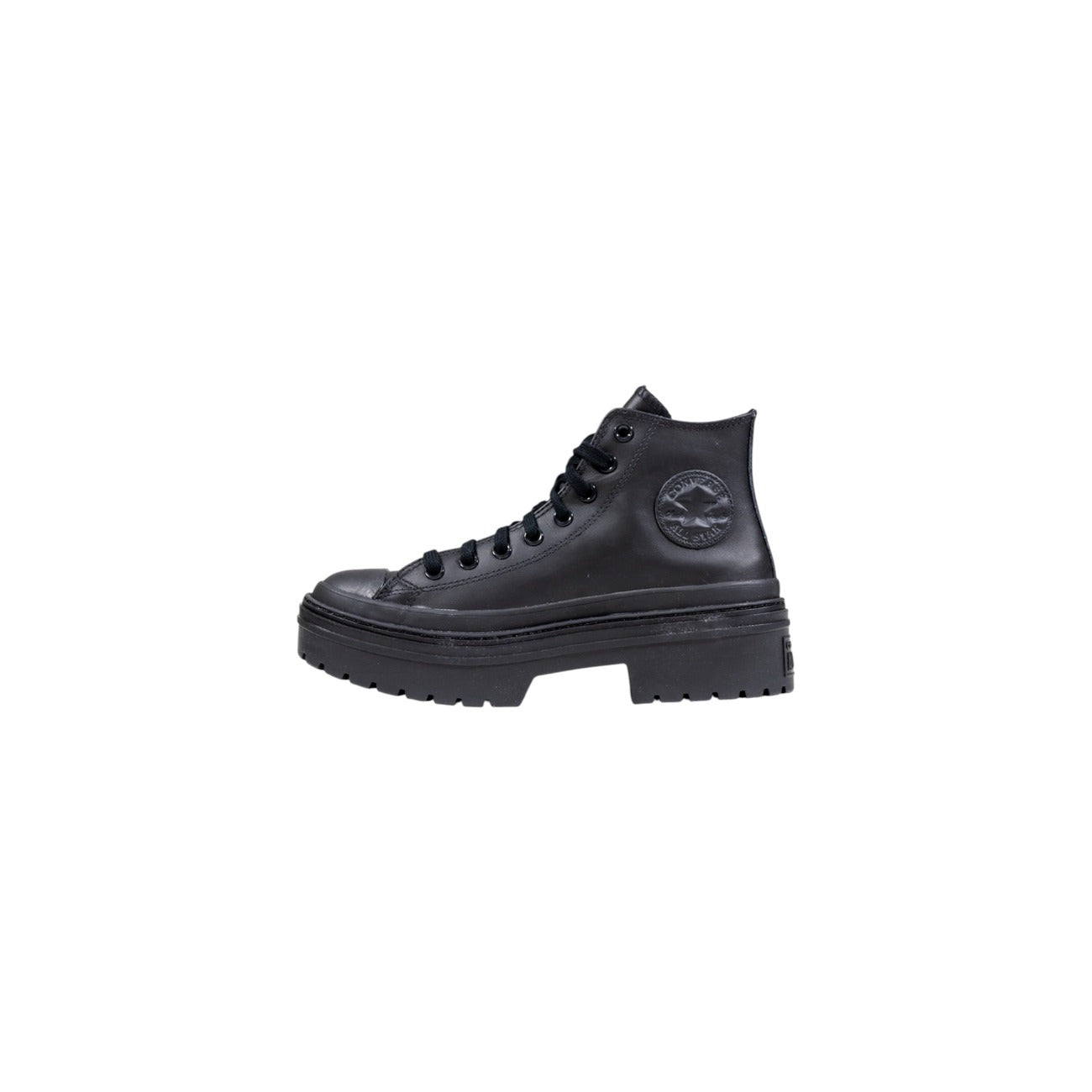 Stivali in Pelle Neri Donna Converse