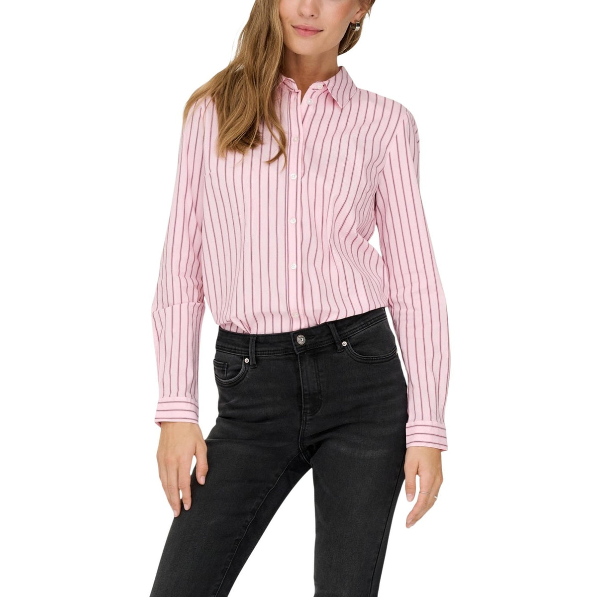 Jacqueline De Yong Camicia Donna Azzurro