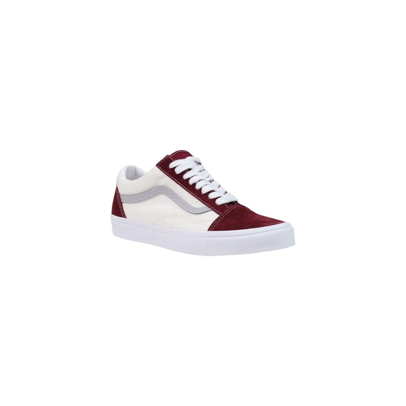 Vans Sneakers in Pelle Uomo Bordeaux OLD SKOOL