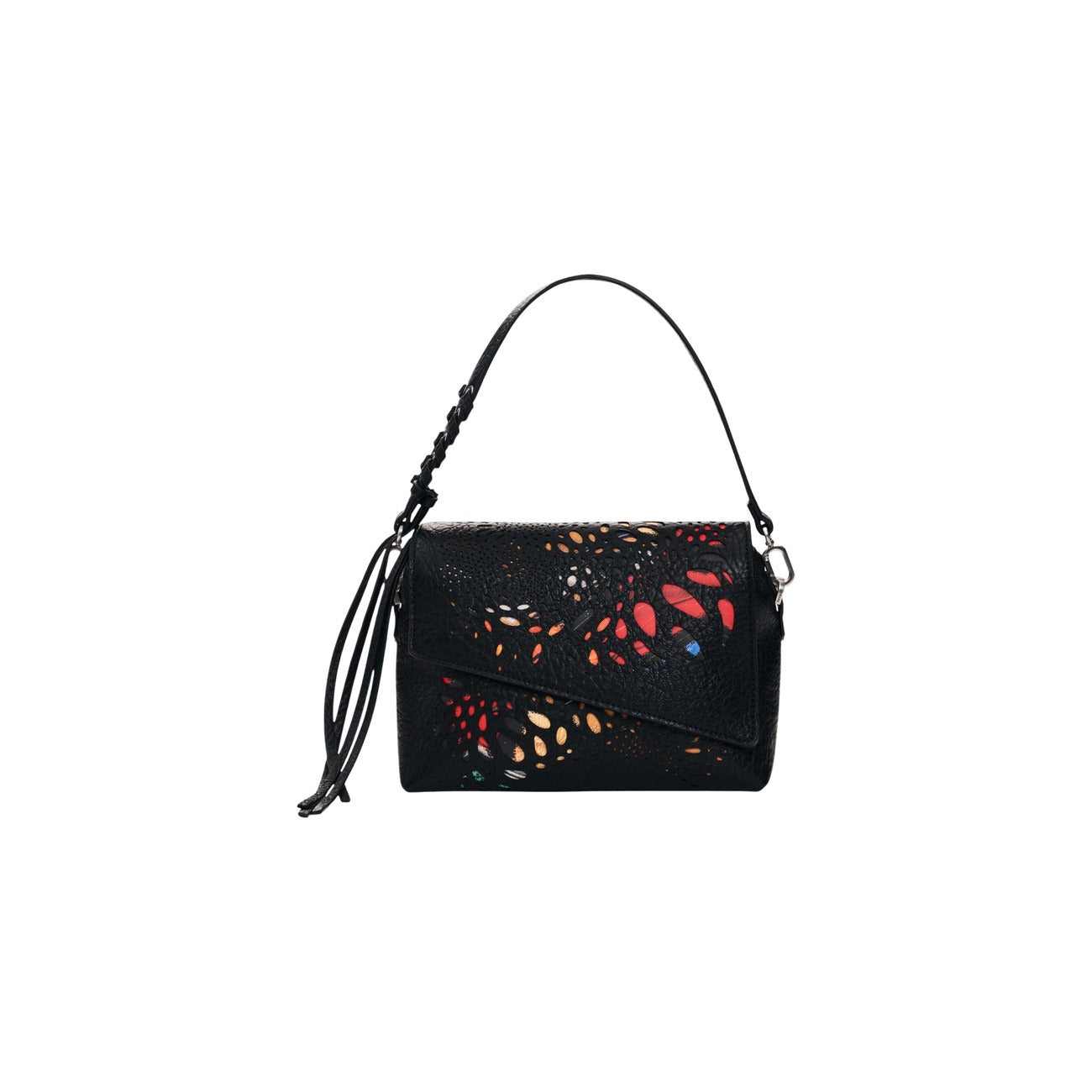 Desigual Borsa in Poliuretano Donna Nero BAG_NOTUS PRINT PHUKET MI