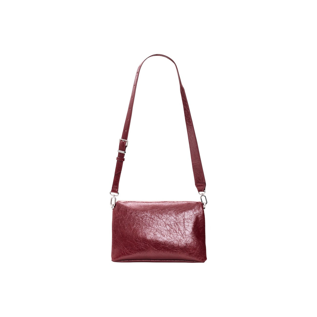 Desigual Borsa in Poliuretano Donna Bordeaux BAG_HALF LOGO VENECIA 4.