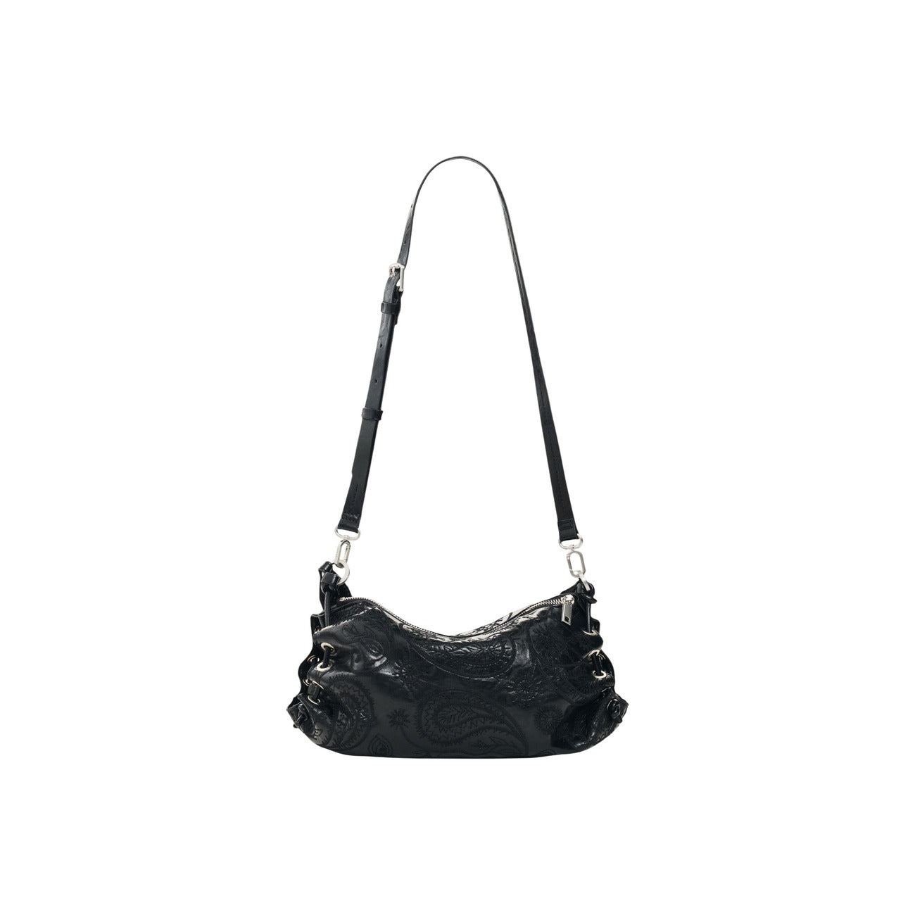 Desigual Borsa in Poliuretano Donna Nero BAG_SIROCO XELA BLACK