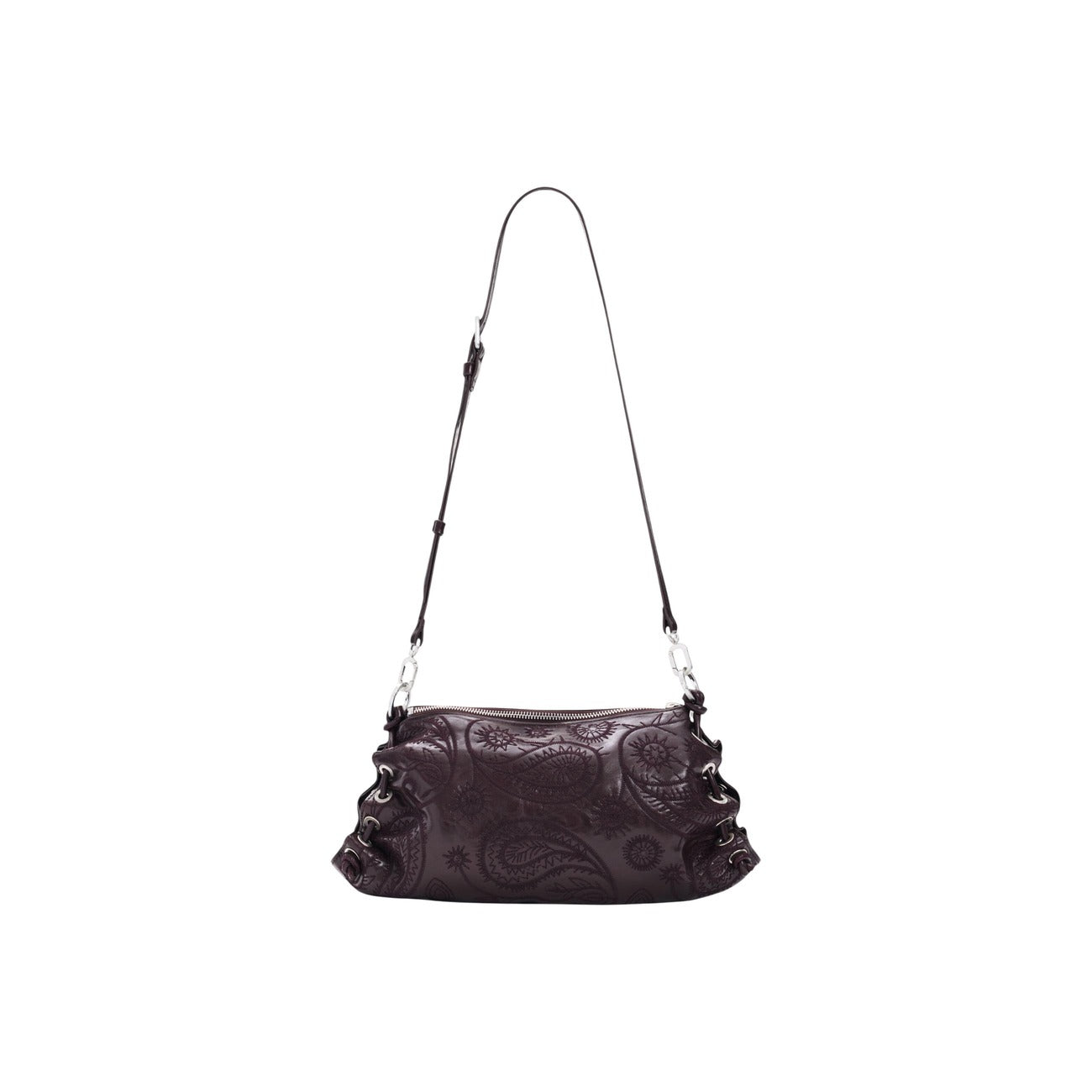 Desigual Borsa in Poliuretano Donna Bordeaux BAG_SIROCO XELA RED