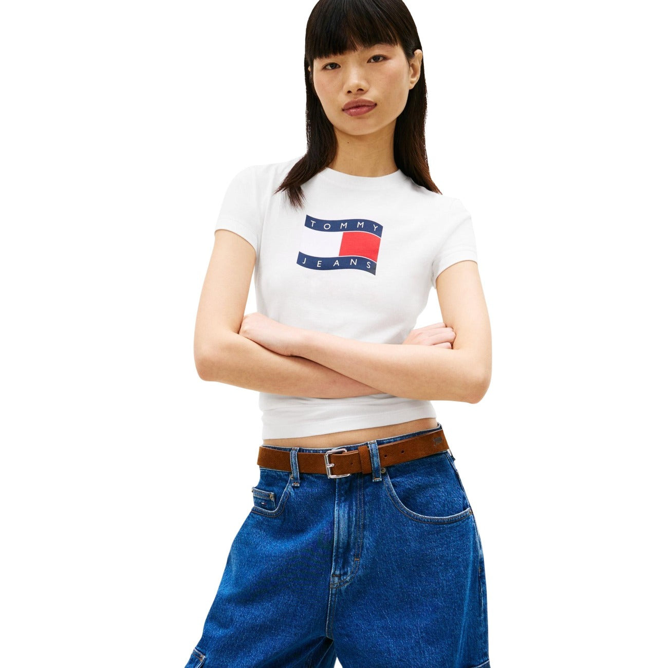 Tommy Hilfiger Jeans T-shirt Donna Nero