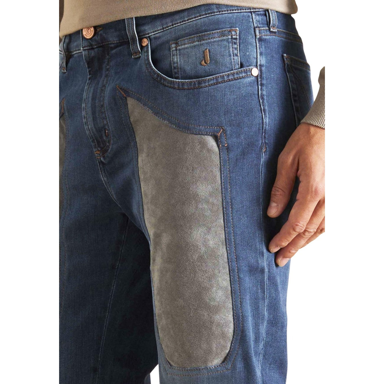 Jeckerson Jeans Blu Uomo