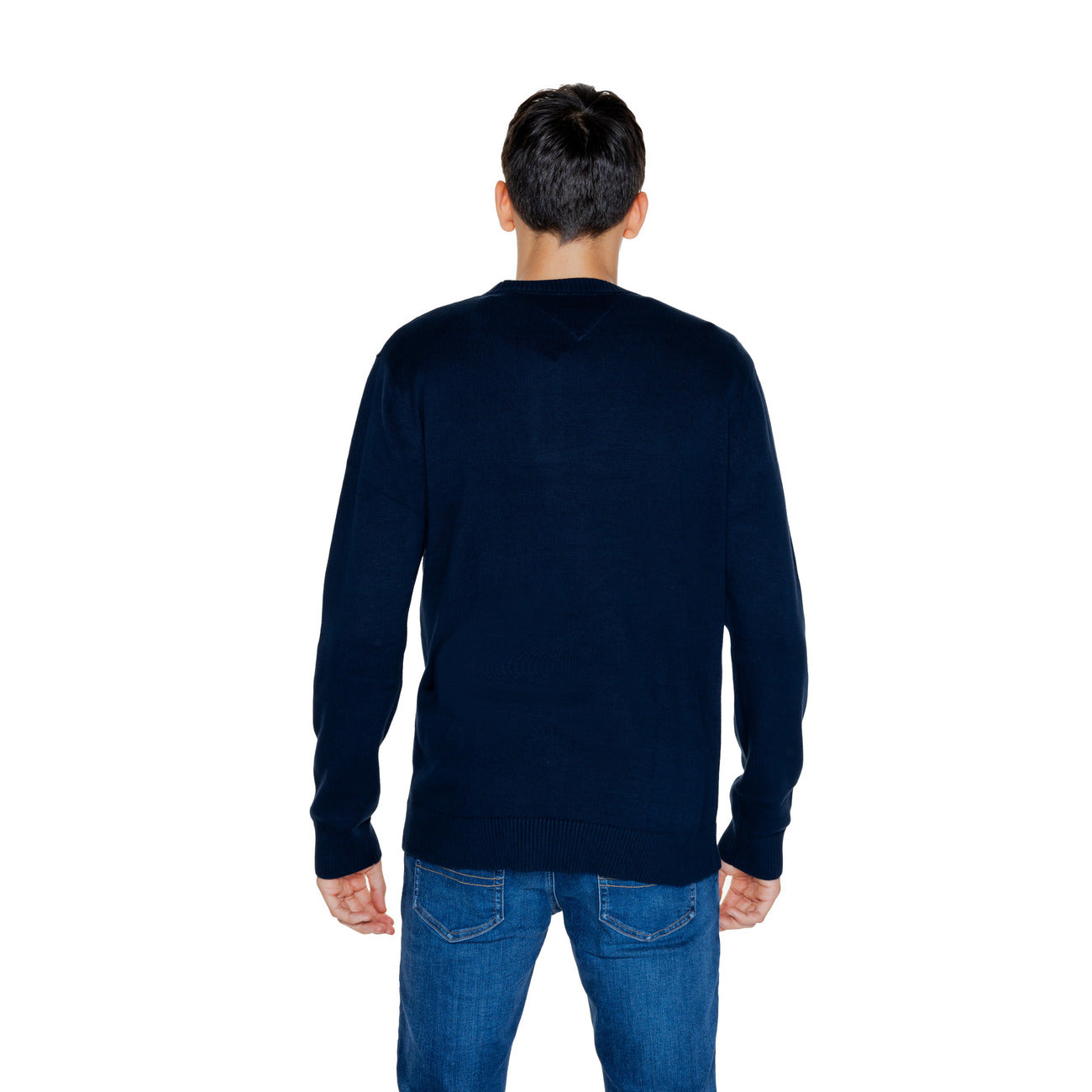 Maglia Uomo Tommy Hilfiger Jeans Blu - 100% Cotone Organico A/I