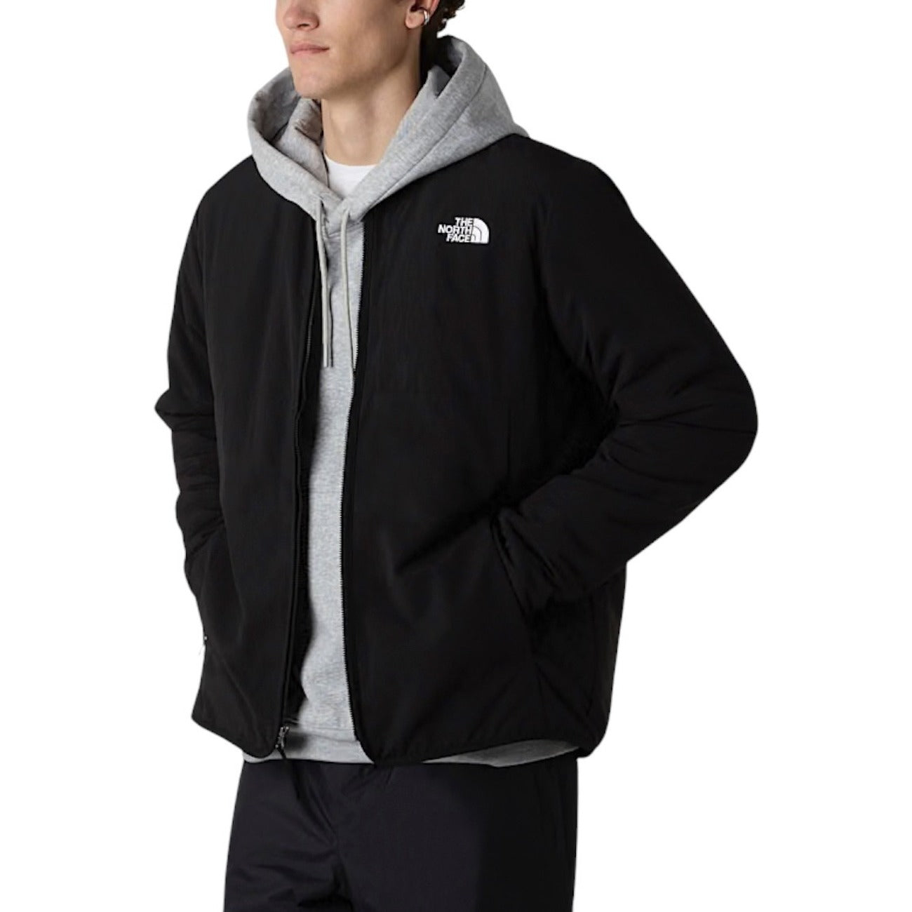 The North Face Giacca Nera Autunno/inverno Nero Uomo