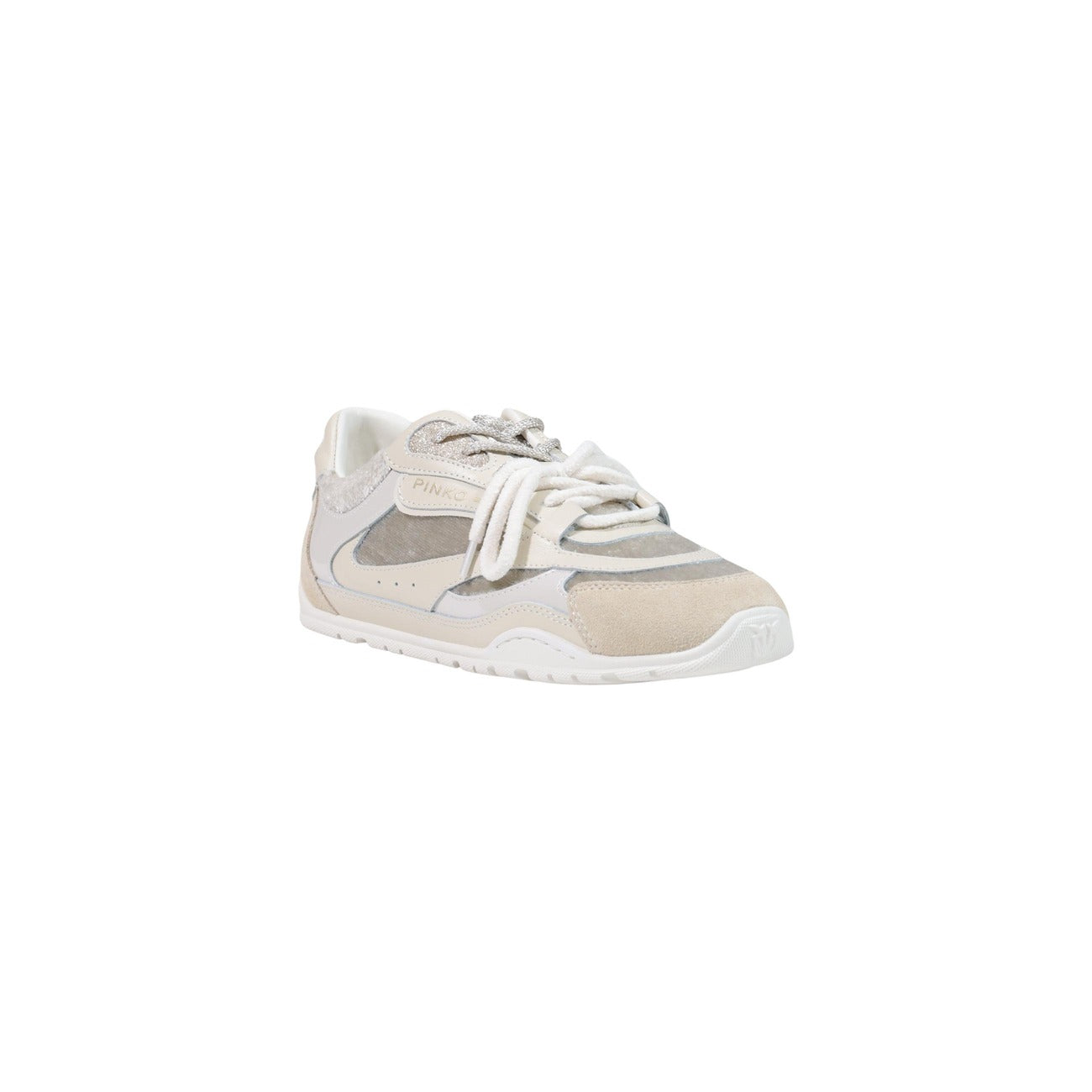 Pinko Sneakers in Pelle Donna Bianco YULIA 01