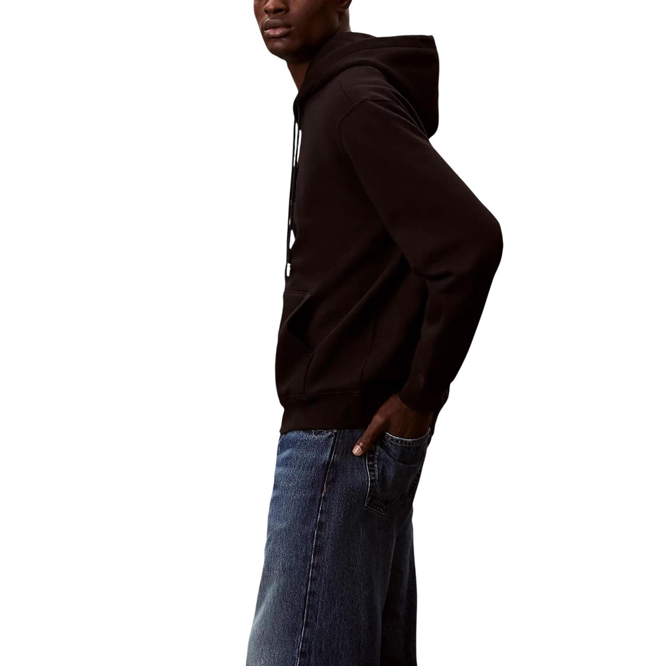 Felpa Girocollo Uomo Calvin Klein Jeans Nera - Autunno/Inverno