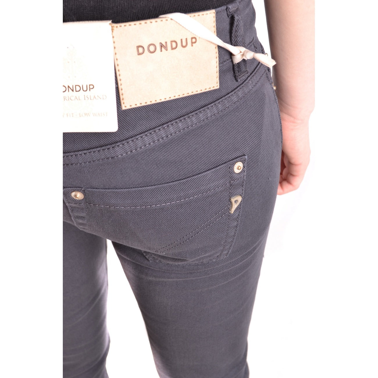 Dondup Jeans Donna Grigio