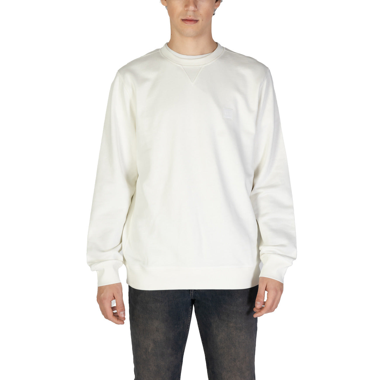 Boss Felpa in Cotone Uomo Rosa 50509323