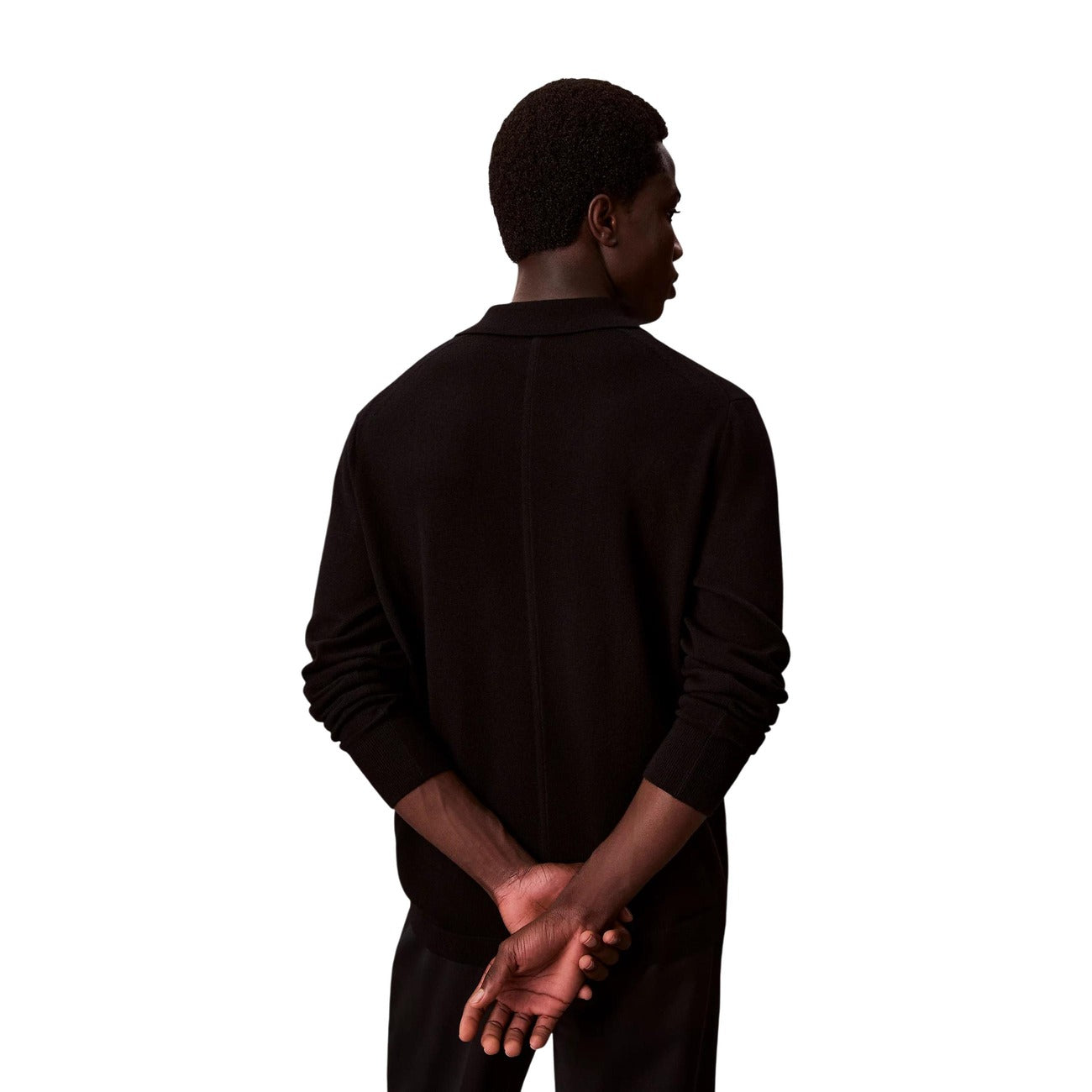 Calvin Klein Maglia in Lana Uomo Nero