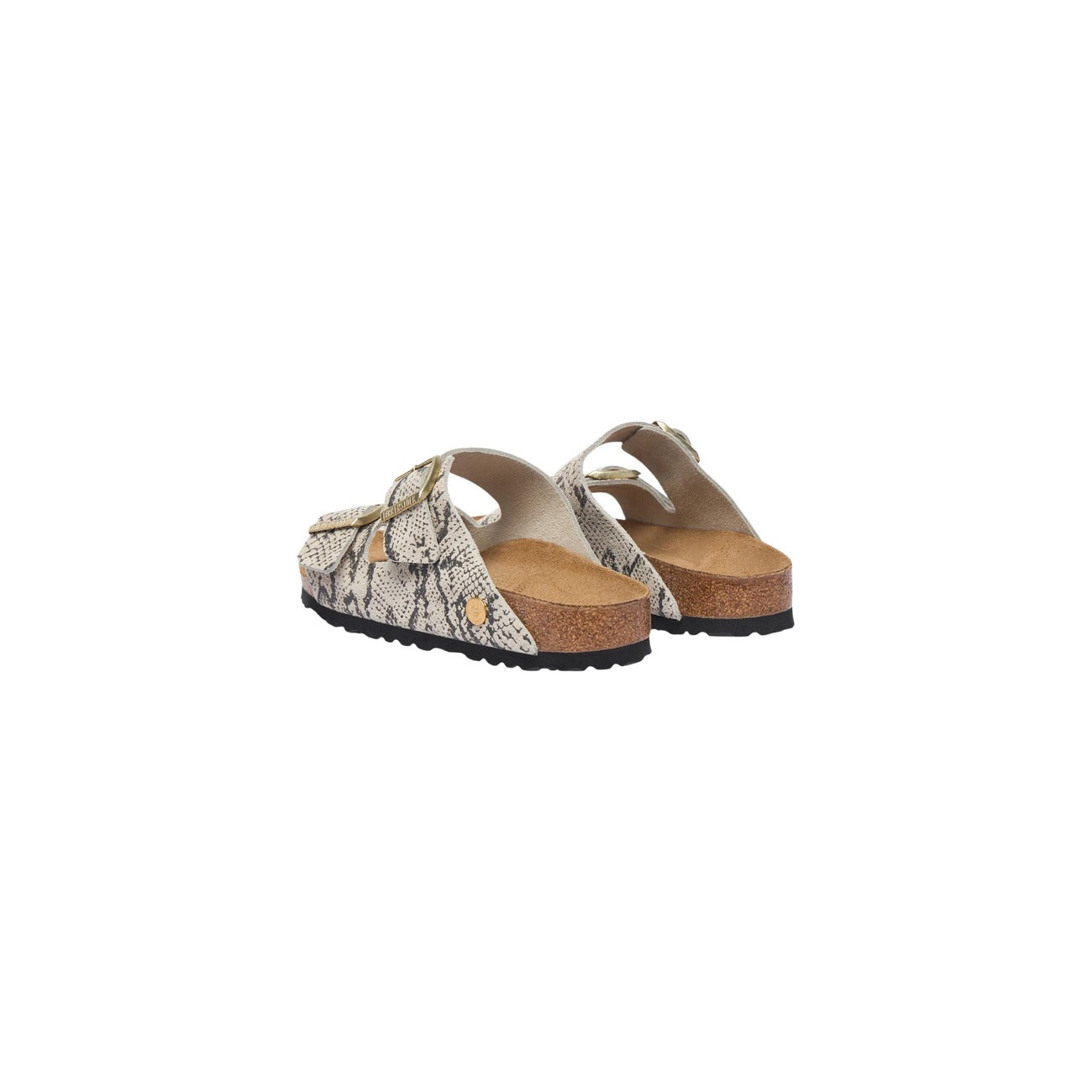 Birkenstock Sandali in Pelle Donna Grigio ARIZONA
