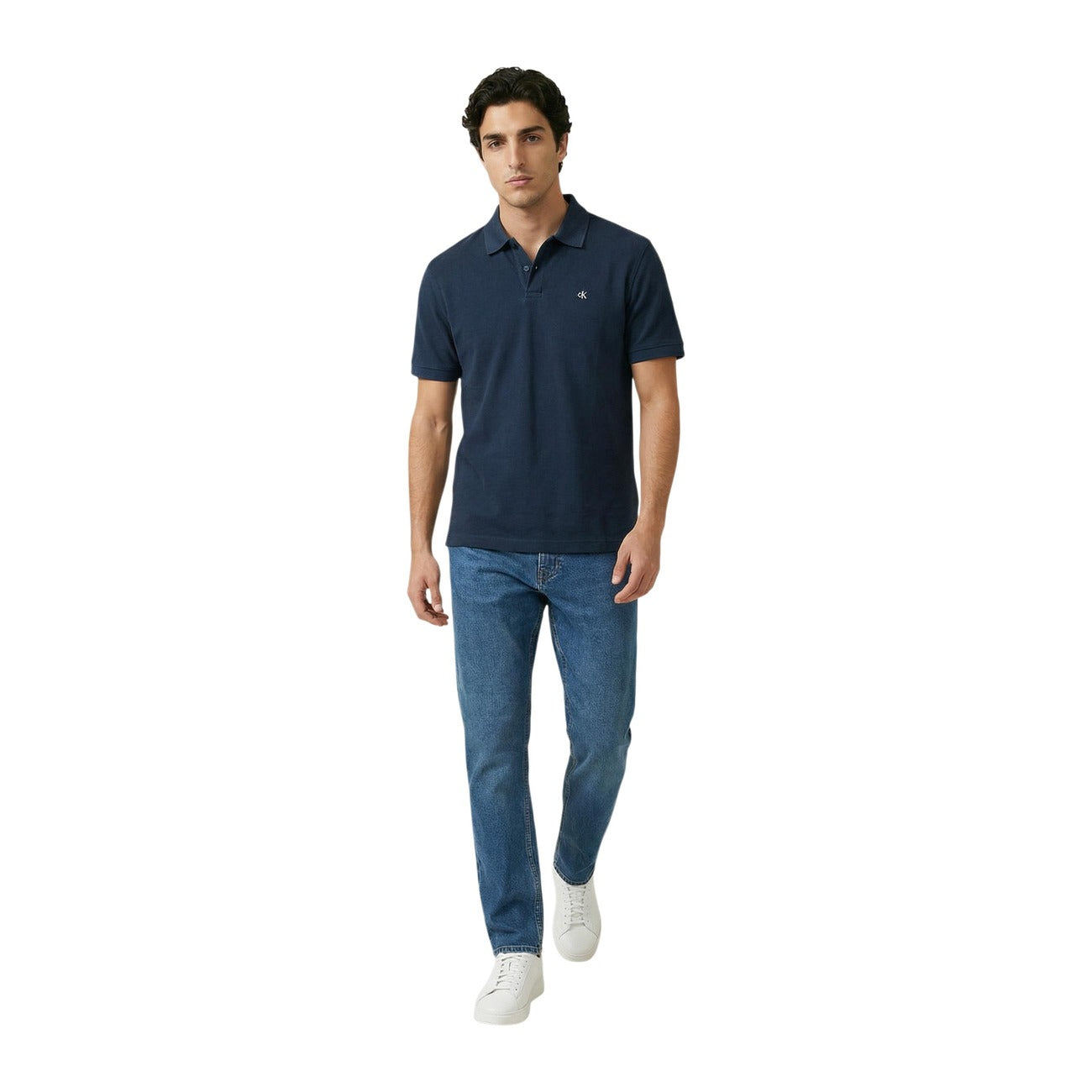 Calvin Klein Jeans Polo Blu Uomo