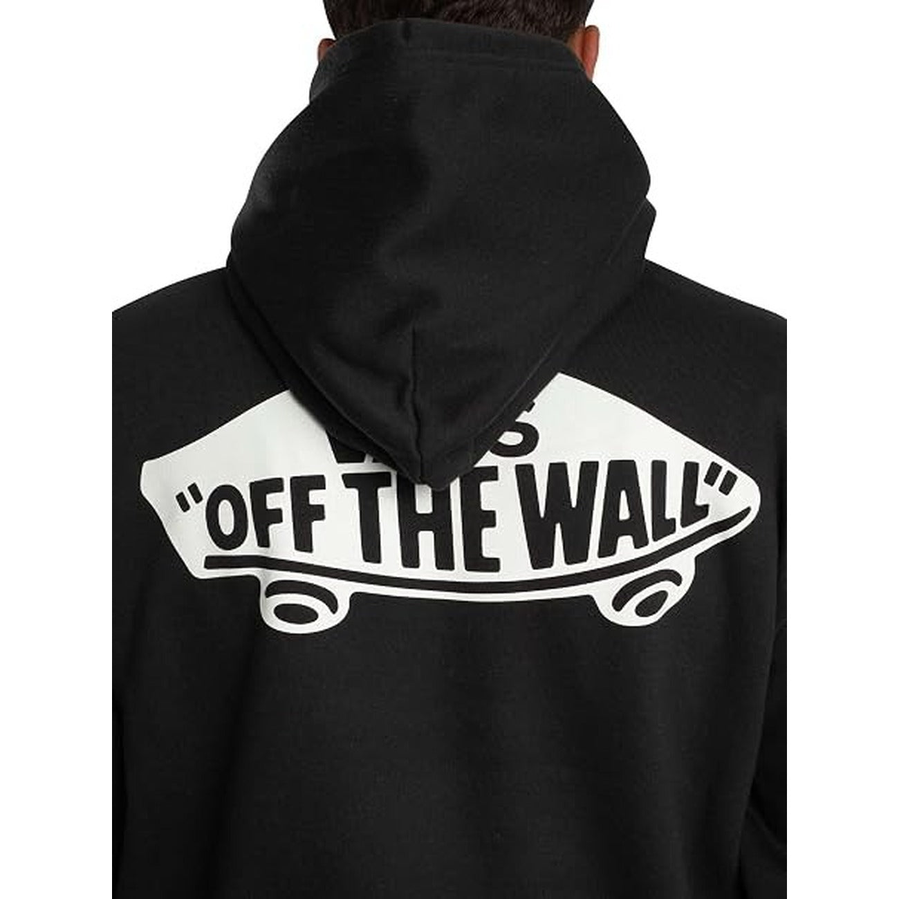 Vans Felpa in Cotone Uomo Nero VN00105KY281