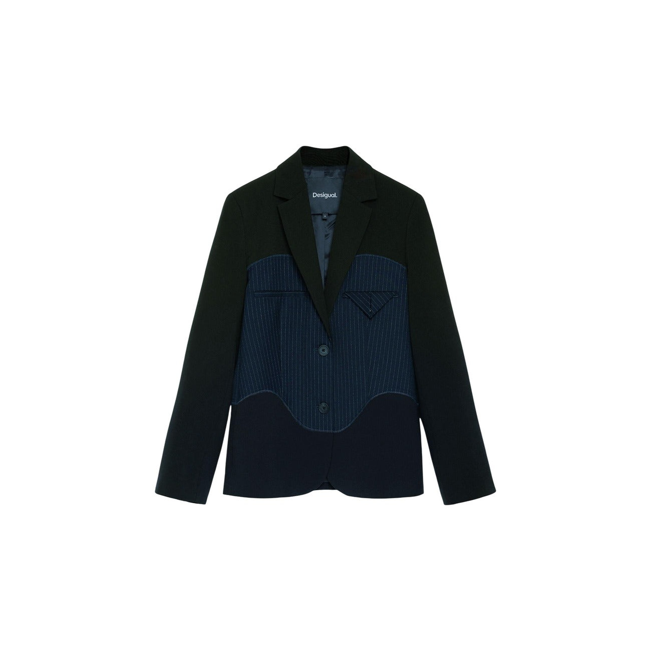 Desigual Giacca in Poliestere Donna Blu AME_WAVE_DIPLO