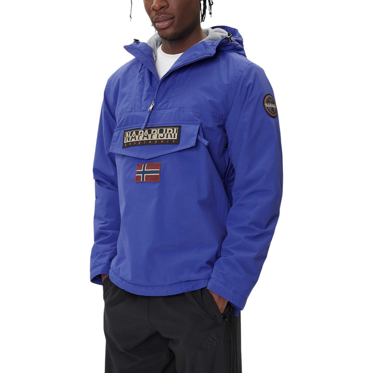 Giubbotto Napapijri Uomo Blu con Cappuccio - Autunno/Inverno