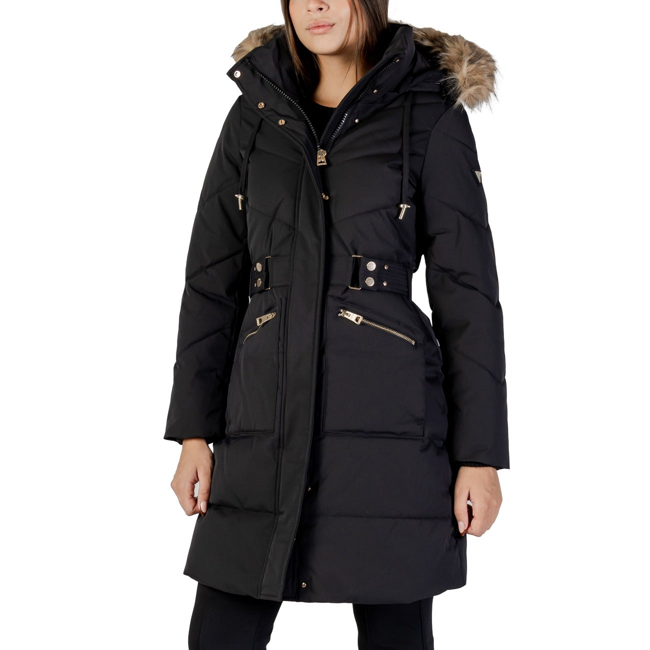 Guess Giubbotto Nero Donna