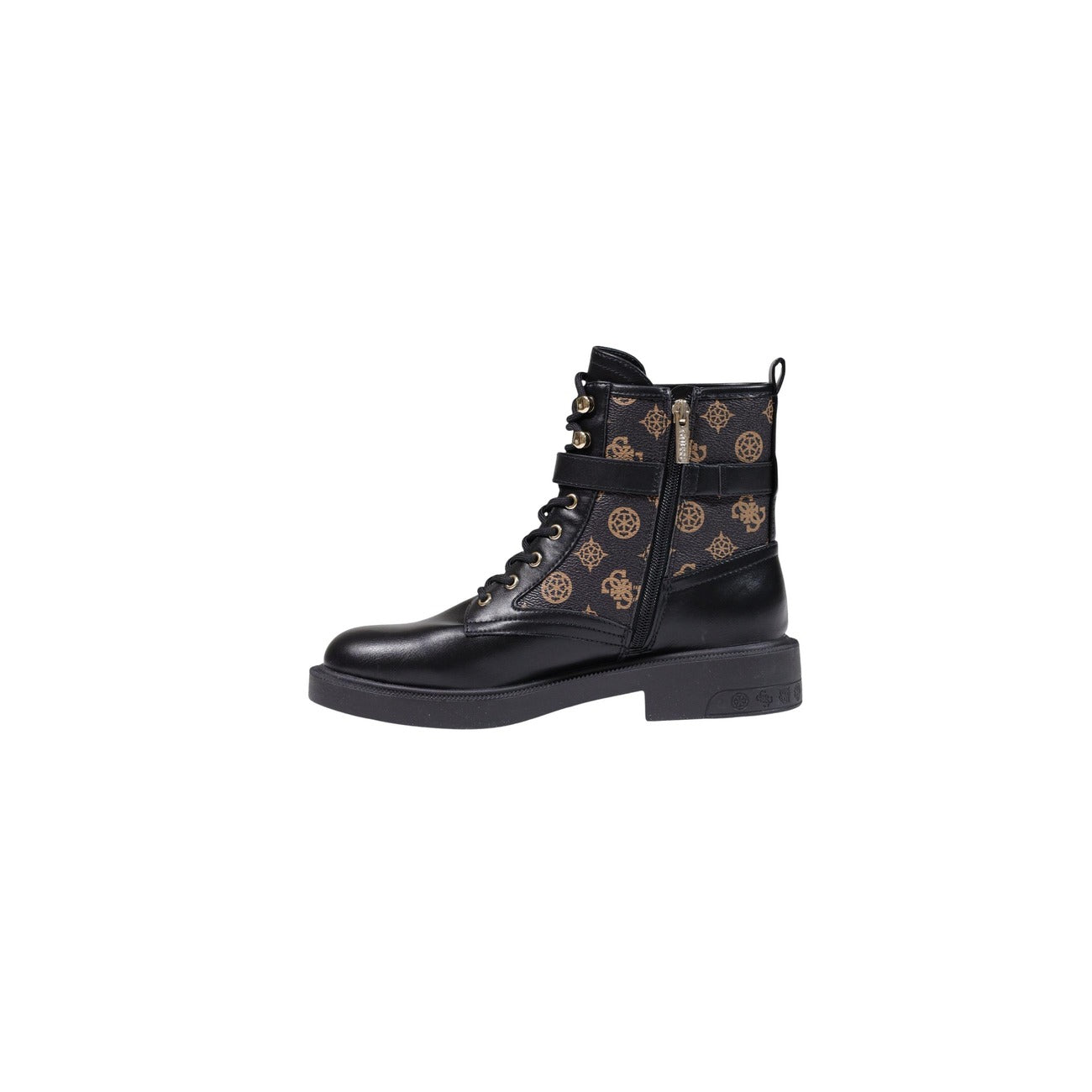 Guess Stivali in Poliuretano Donna Nero FELLINI