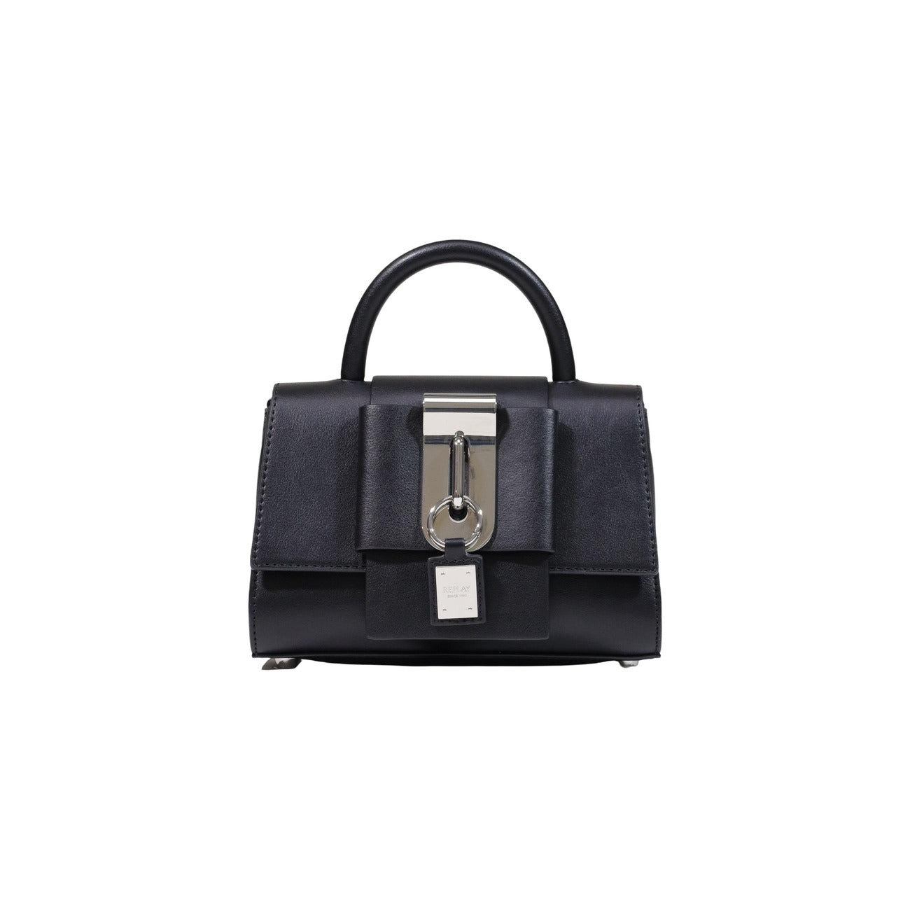 Replay Borsa in Pvc Donna Marrone PLAIN SYNTHETIC