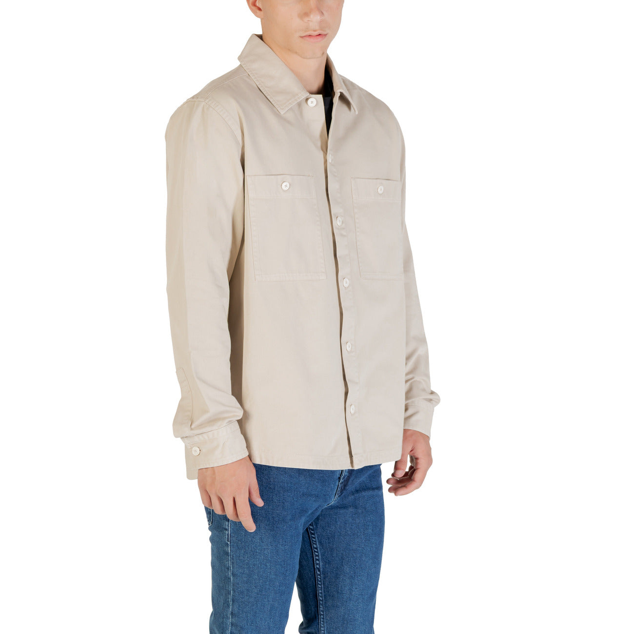 Camicia Uomo Beige Autunno/Inverno Boss