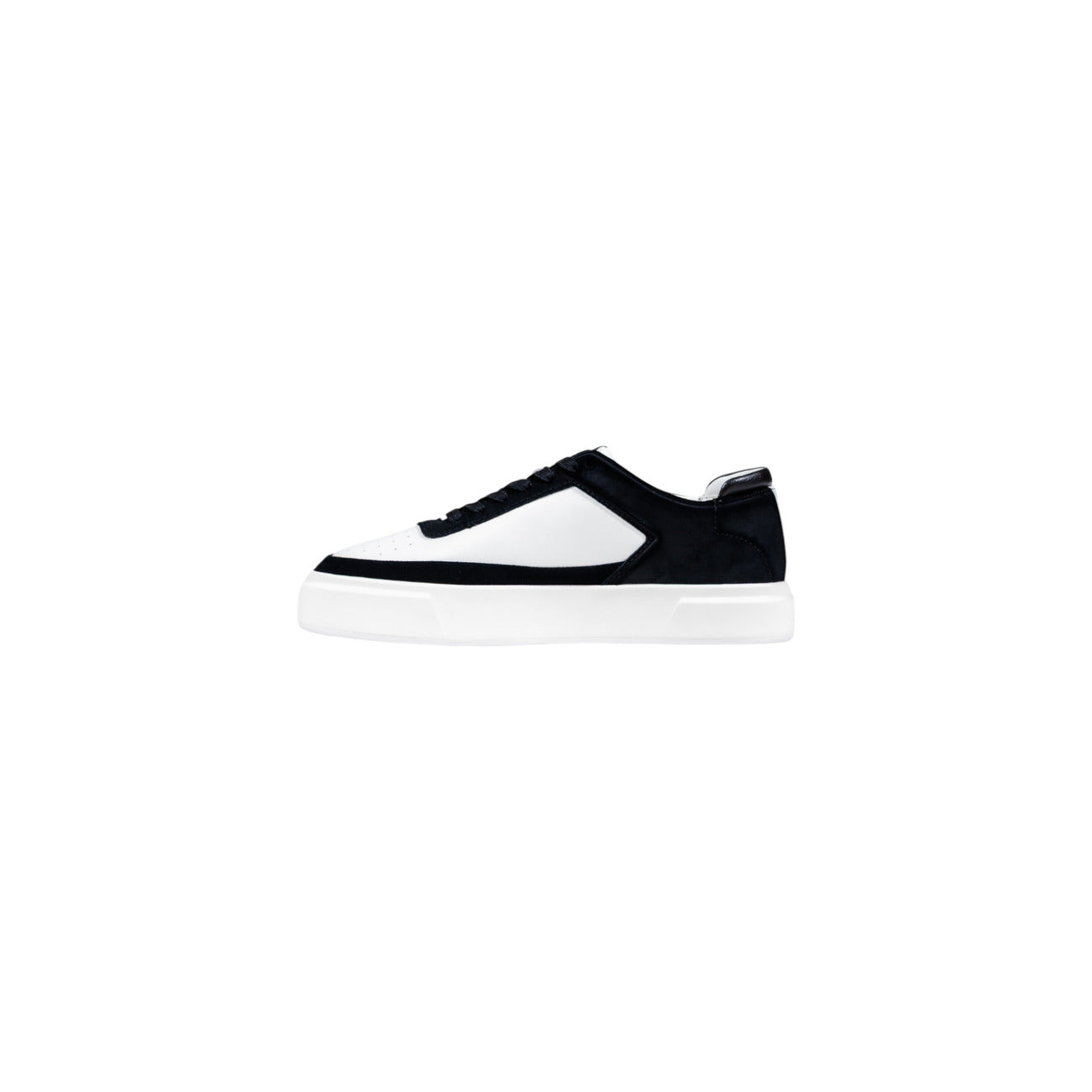 Calvin Klein Jeans Basse in Pelle Nera Calvin Klein Nero Uomo