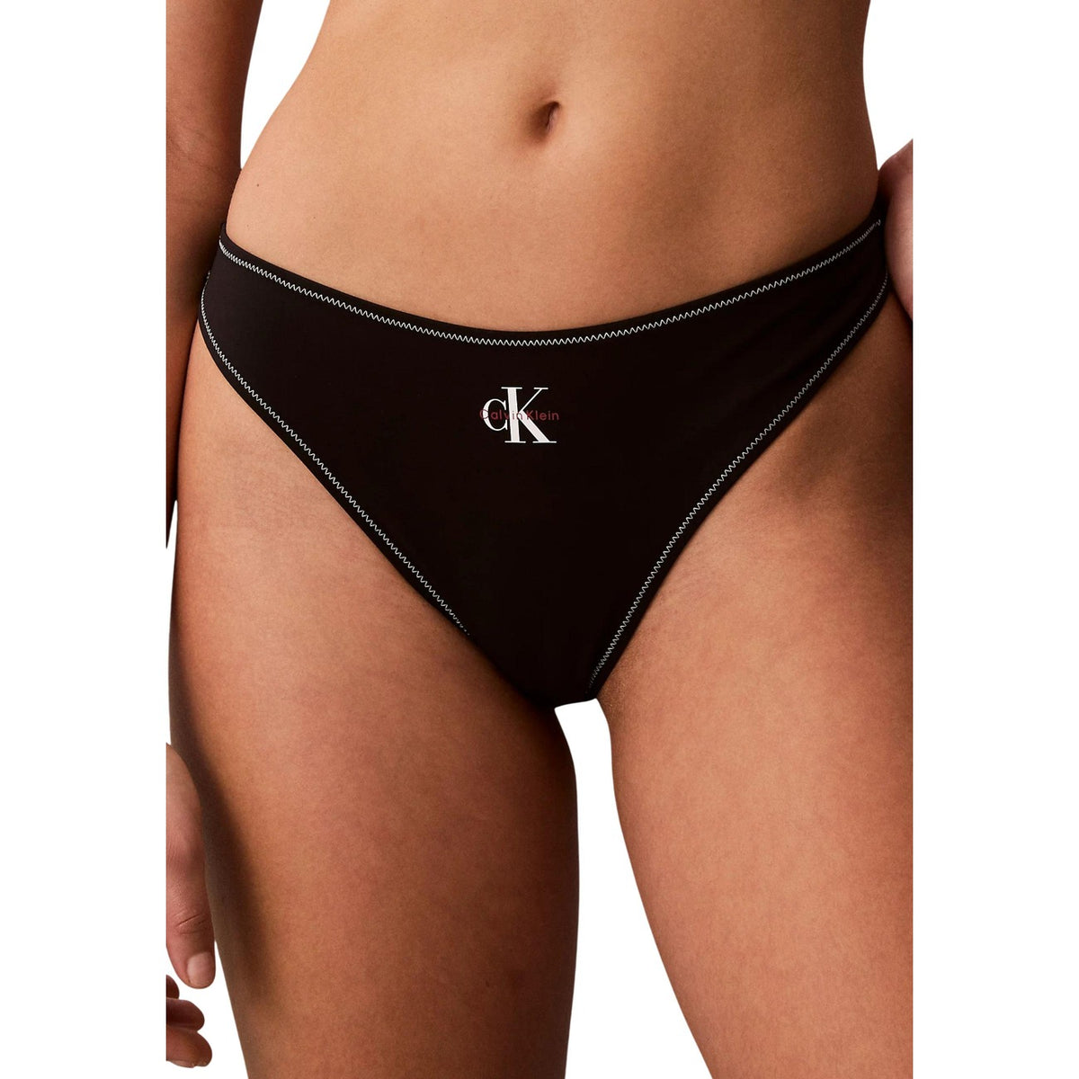 Calvin Klein Underwear Intimo in Cotone Donna Rosa THONG