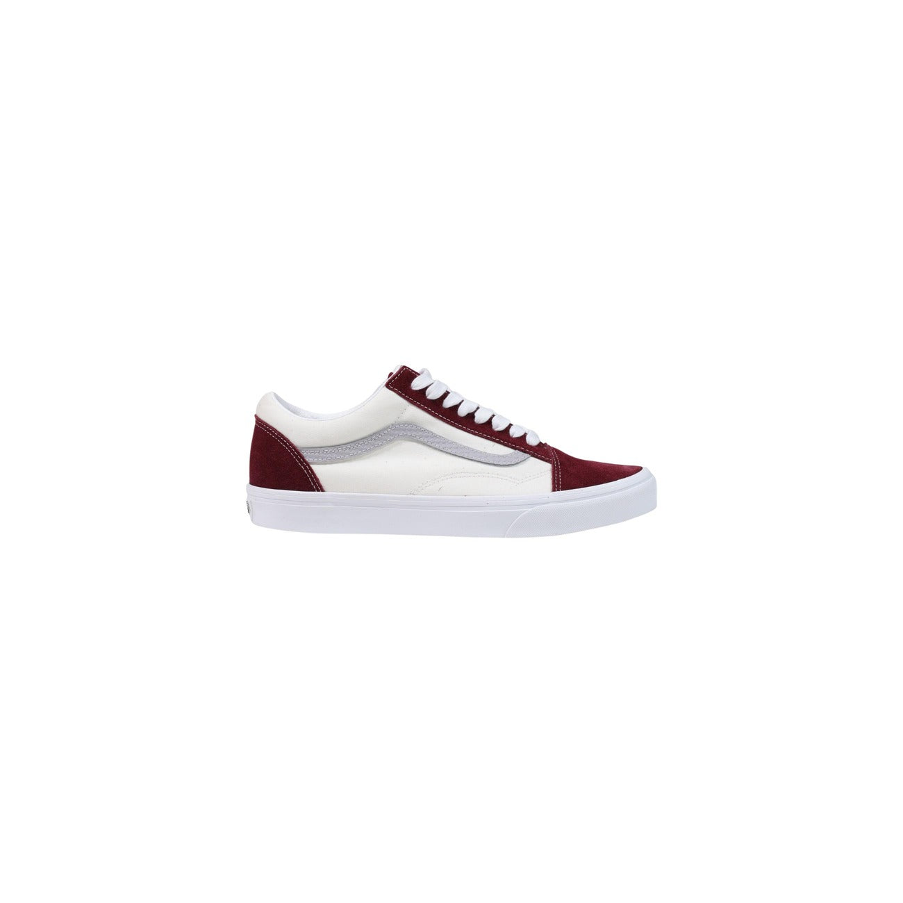 Vans Sneakers in Pelle Uomo Bordeaux OLD SKOOL