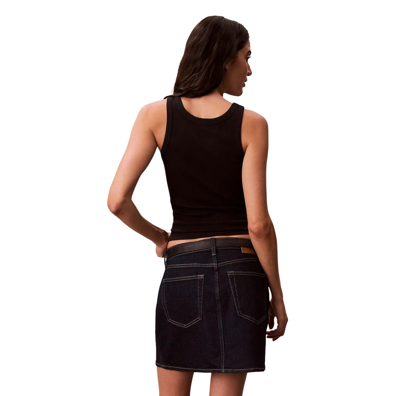Calvin Klein Jeans Top Calvin Klein Nero Donna