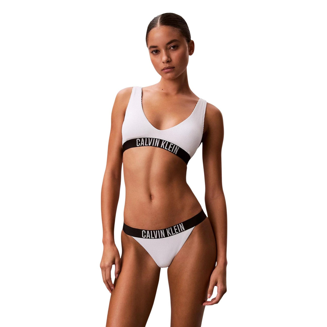 Calvin Klein Underwear Intimo in Cotone Donna Beige BRAZILIAN