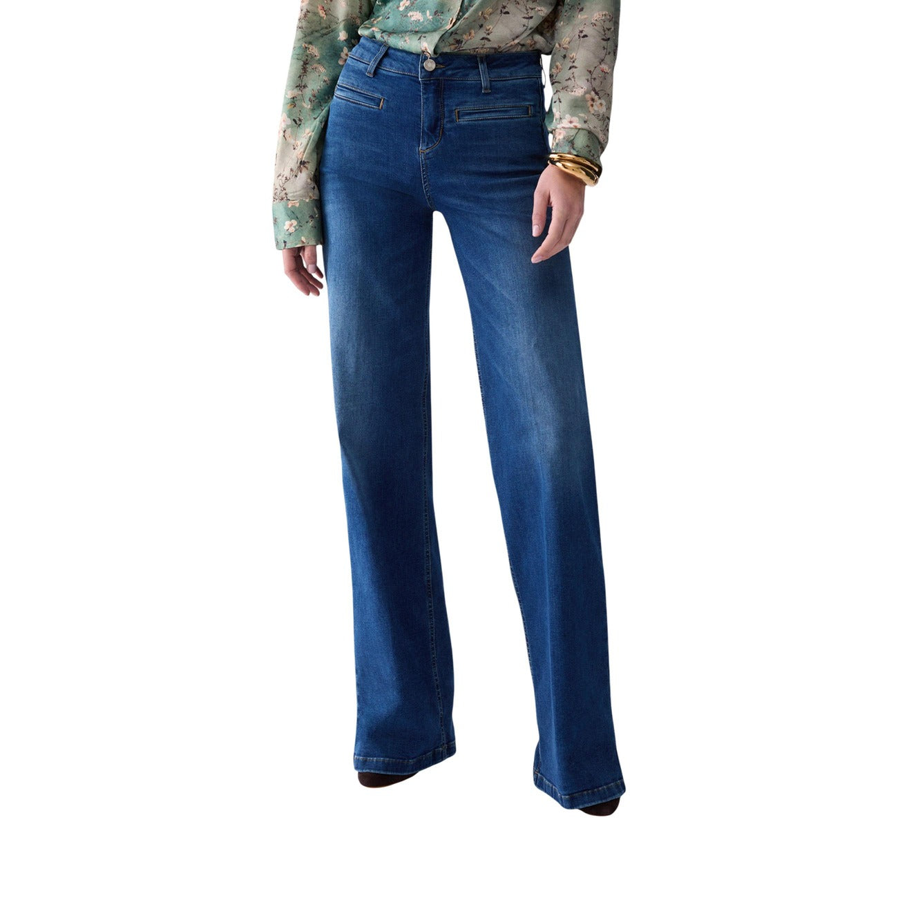 Liu Jo Pantalone in Cotone Donna Beige PANTS