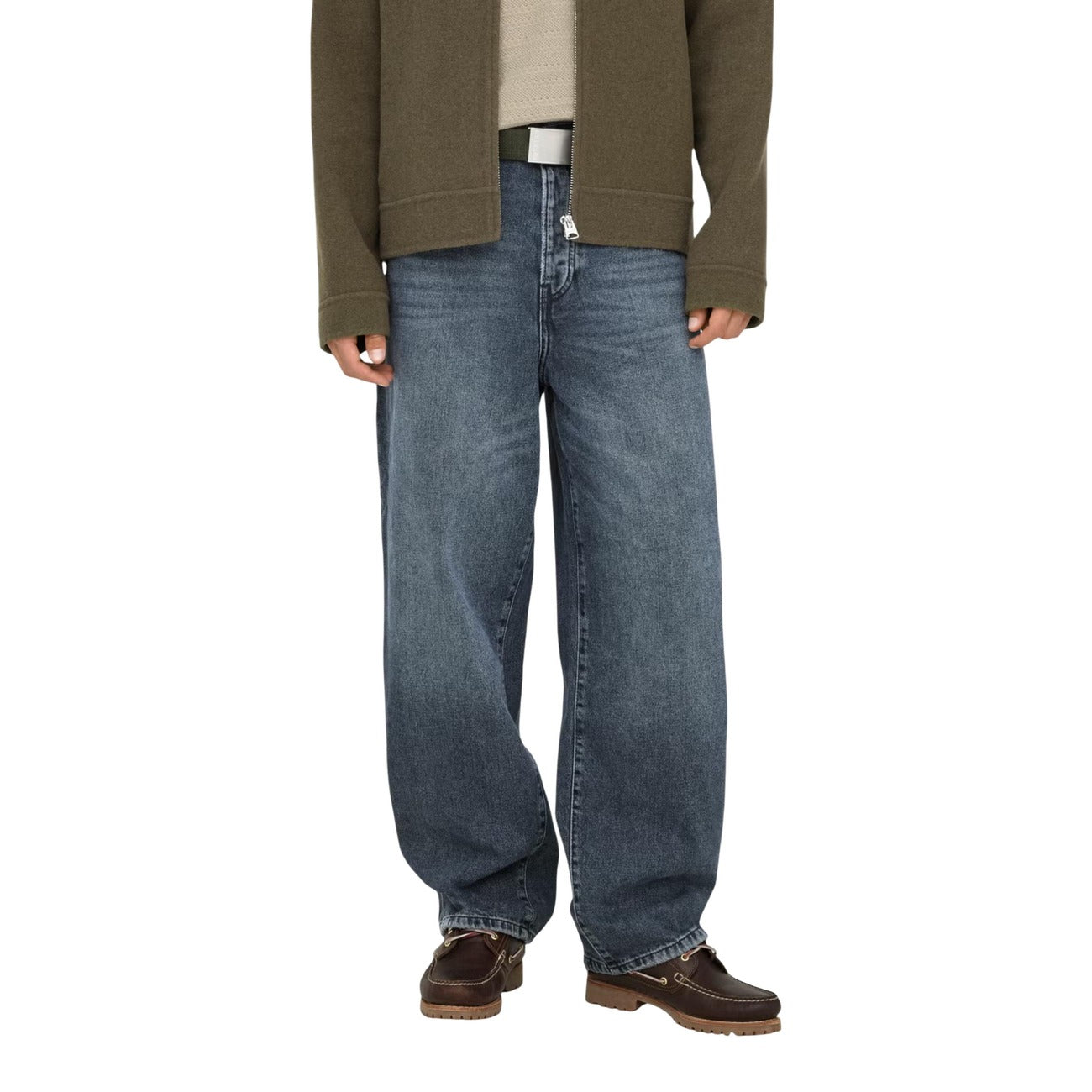 Only & Sons Jeans in Cotone Uomo Blu ONSFADE LOOSE BBLK 2333 TAI DNM NOOS