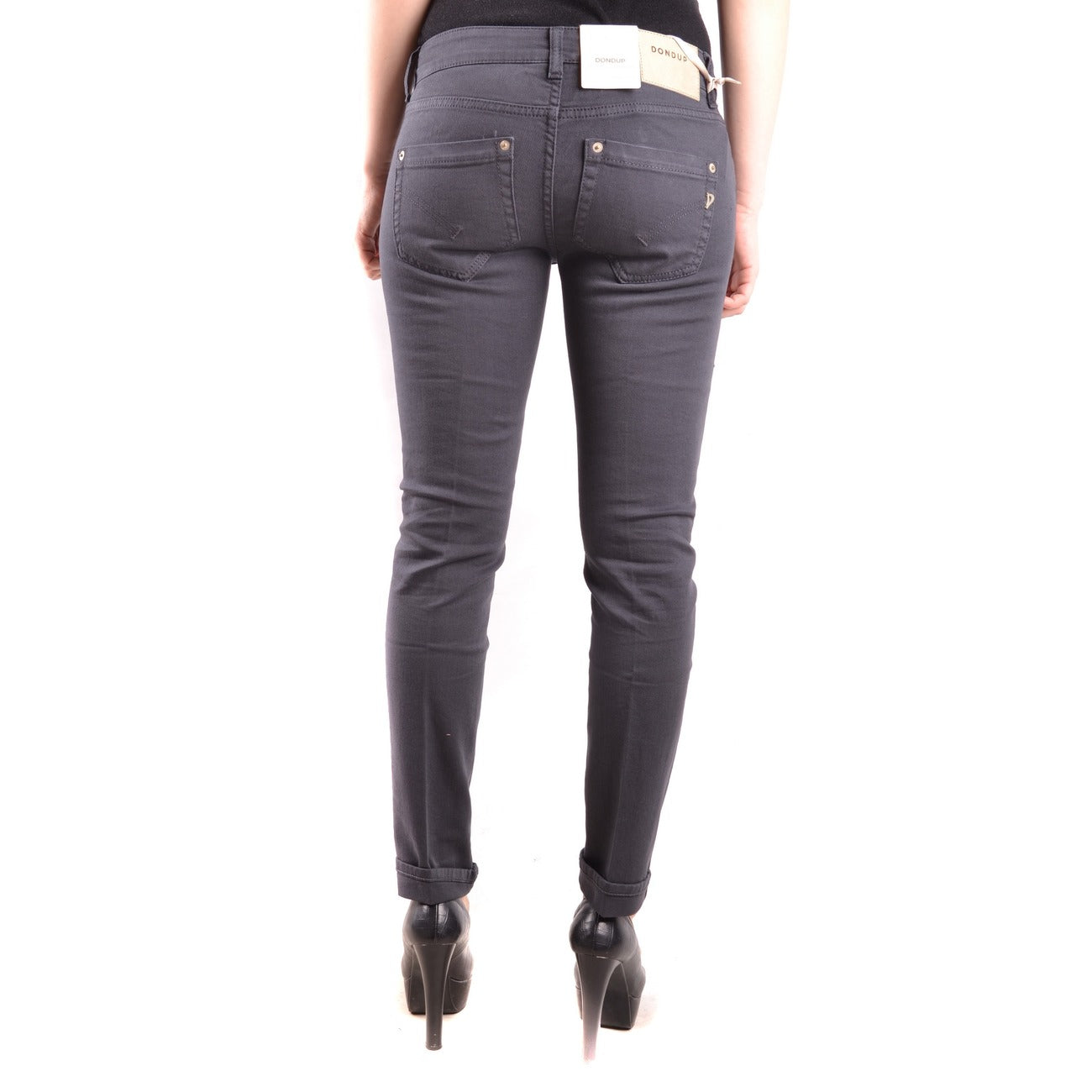 Dondup Jeans Donna Grigio